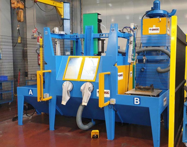 1-Automatic-compressed-air-Shot-blasting-machine-type-AIRBLAST-Special-installations-OMSG