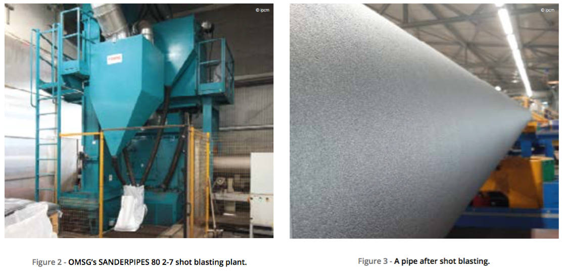A New Shot Blasting Plant OMSG on Isoplus Mediterraneans Oil and Gas Pipelines fig 2 3