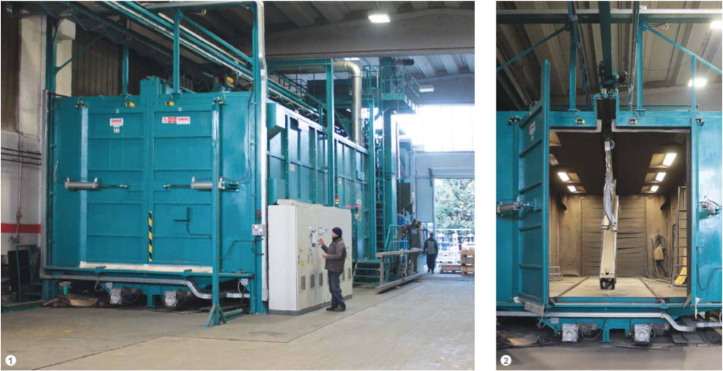 Il nuovo impianto di granigliatura di OMSG installato presso Ilcar Srl Cherasco foto 1 2